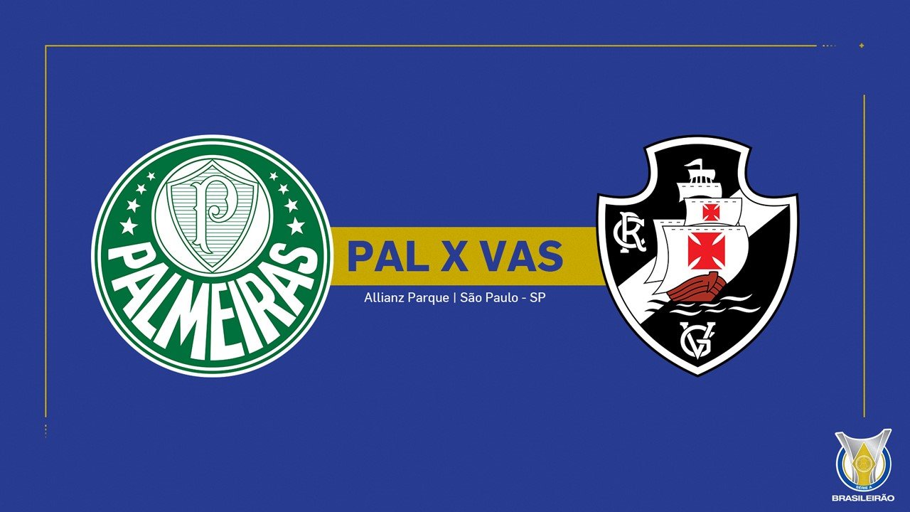 Palmeiras vs Vasco da Gama poster