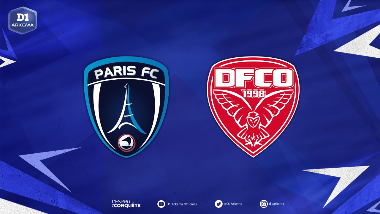 Paris FC Women vs Dijon Women poster Paris FC Women vs Dijon Women poster