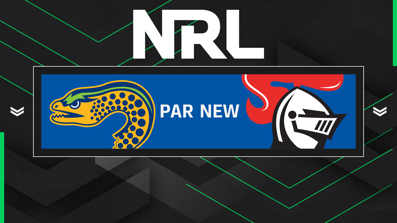 Parramatta Eels vs Newcastle Knights poster Parramatta Eels vs Newcastle Knights poster