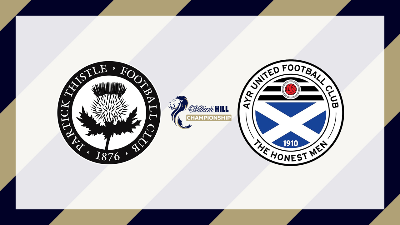 Partick Thistle vs Ayr United poster Partick Thistle vs Ayr United poster
