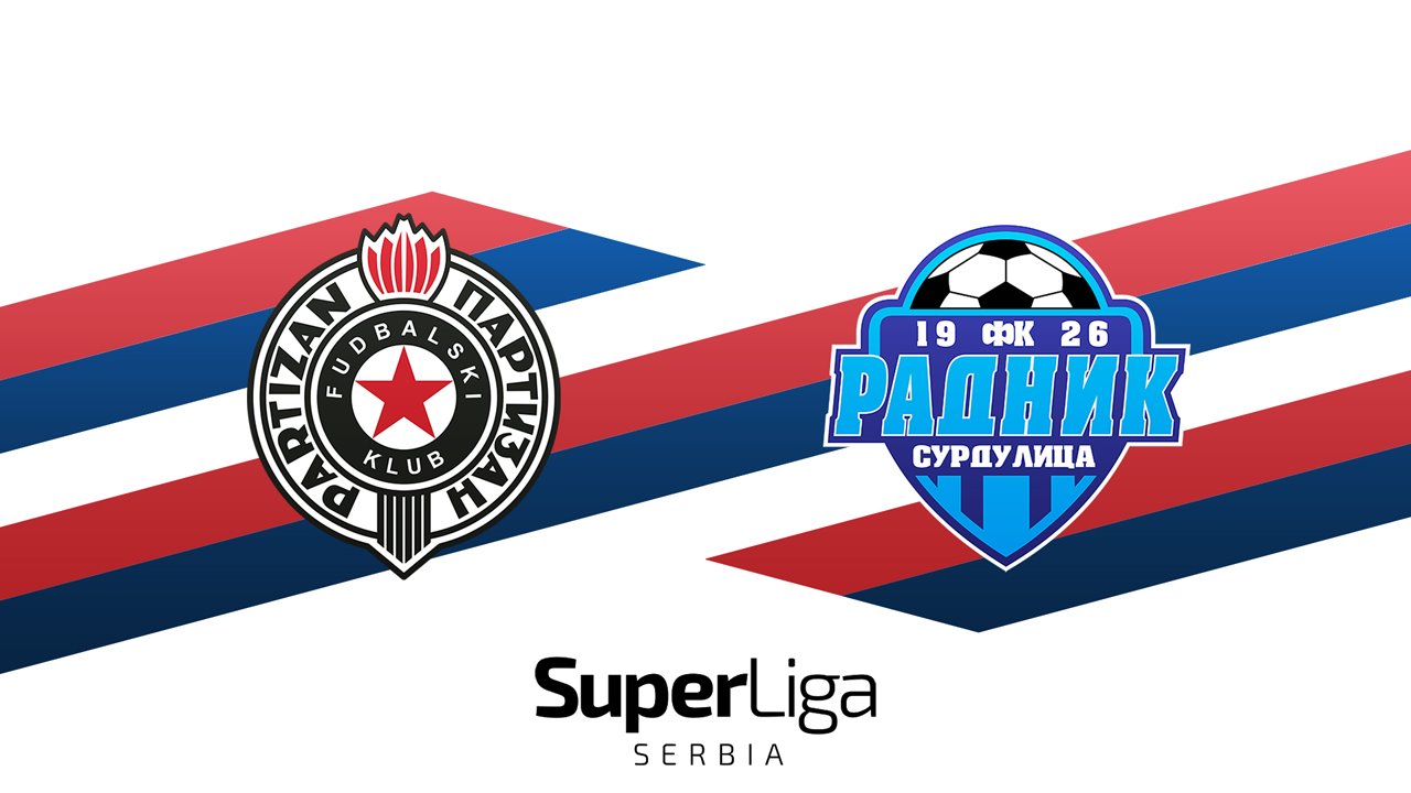 Partizan Belgrade vs Radnik Surdulica poster Partizan Belgrade vs Radnik Surdulica poster