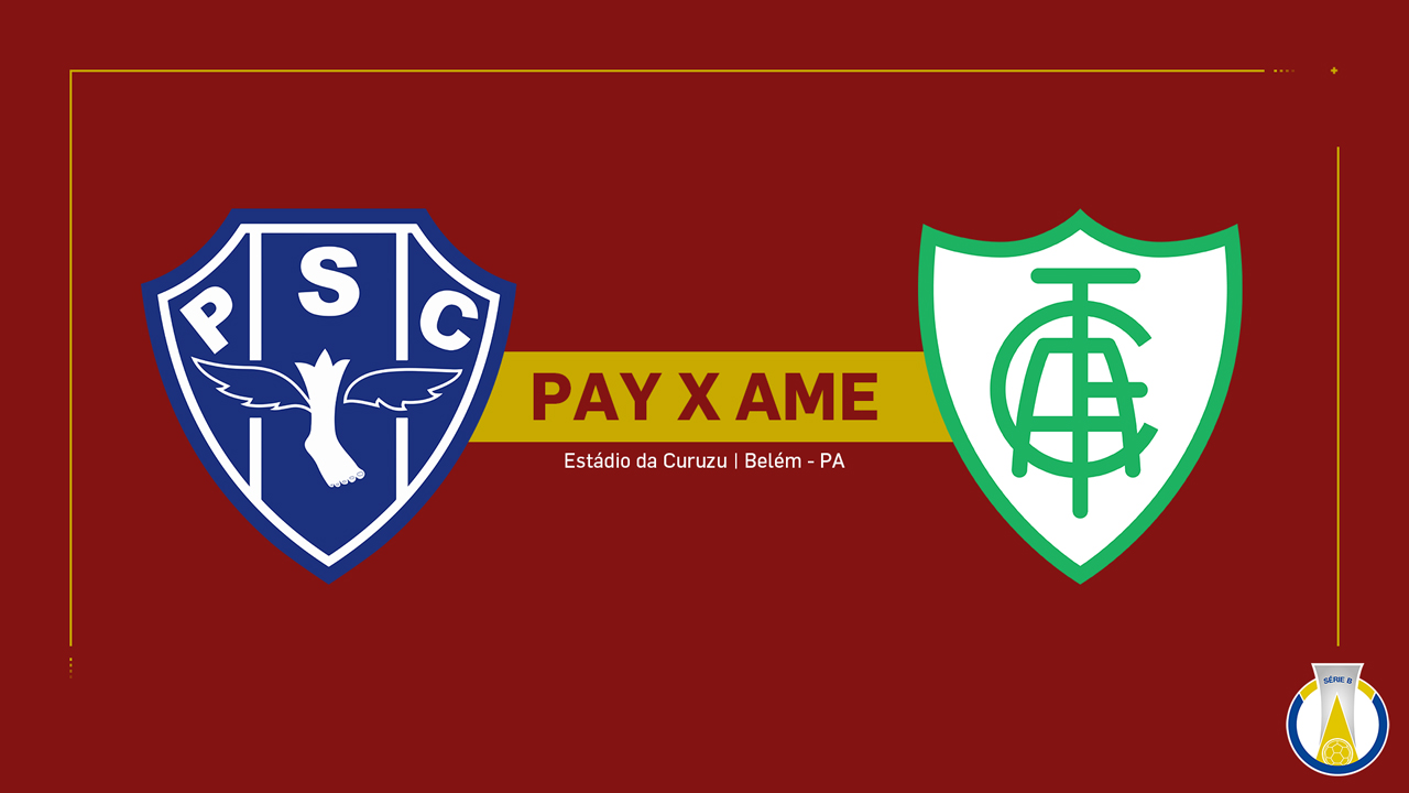 Paysandu vs América Mineiro poster Paysandu vs América Mineiro poster