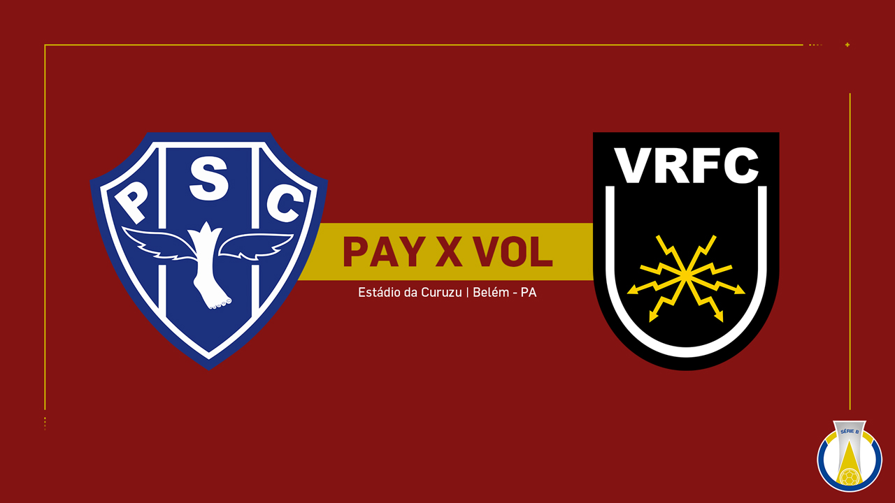 Paysandu vs Volta Redonda poster Paysandu vs Volta Redonda poster