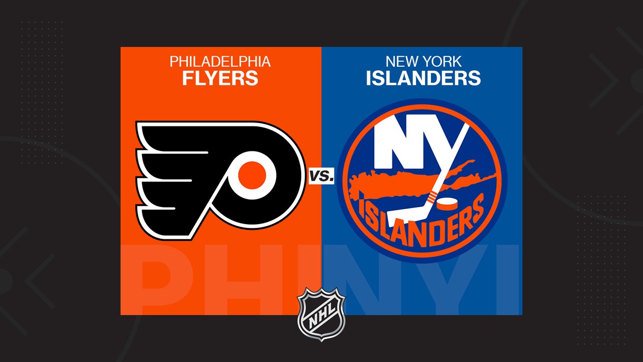 Philadelphia Flyers vs New York Islanders poster Philadelphia Flyers vs New York Islanders poster