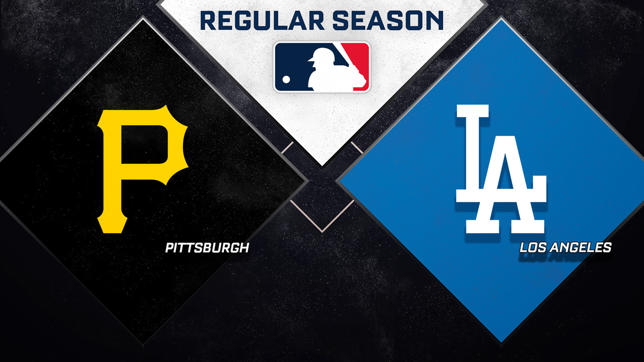 Pittsburgh Pirates vs Los Angeles Dodgers poster Pittsburgh Pirates vs Los Angeles Dodgers poster