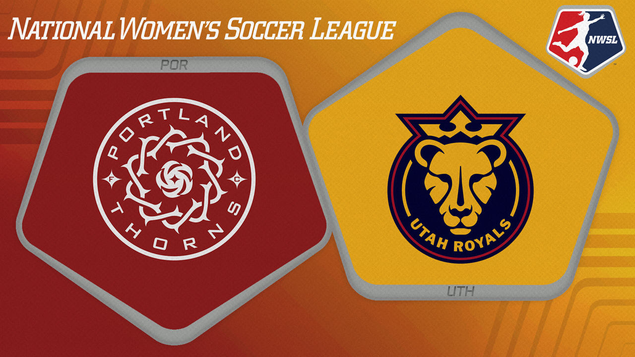 Portland Thorns vs Utah Royals poster Portland Thorns vs Utah Royals poster