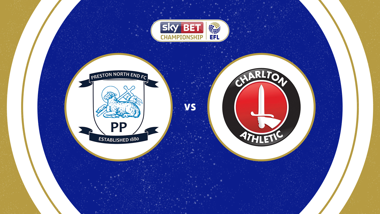 Preston North End vs Charlton Athletic poster Preston North End vs Charlton Athletic poster