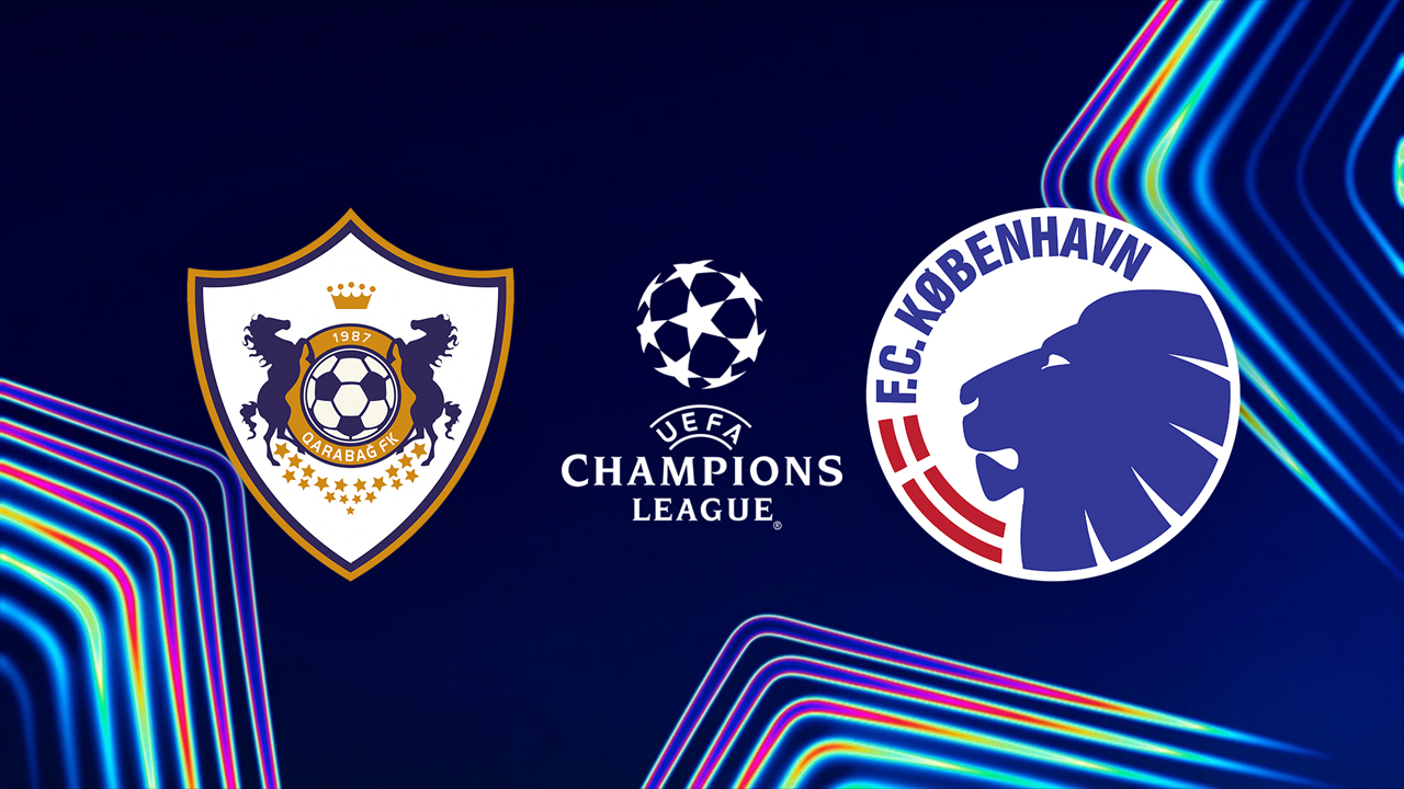 Qarabağ vs FC Copenhagen poster Qarabağ vs FC Copenhagen poster