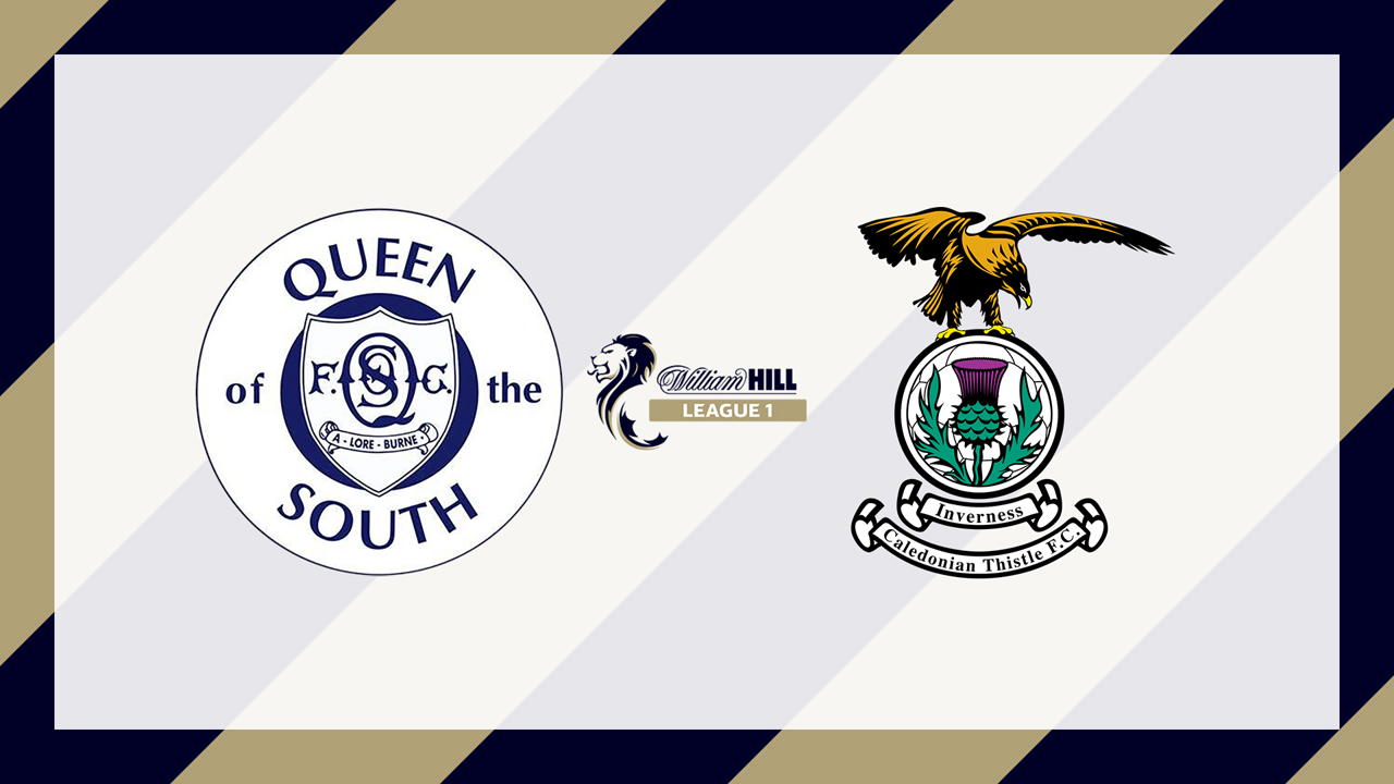 Queen of the South vs Inverness Caledonian Thistle poster Queen of the South vs Inverness Caledonian Thistle poster