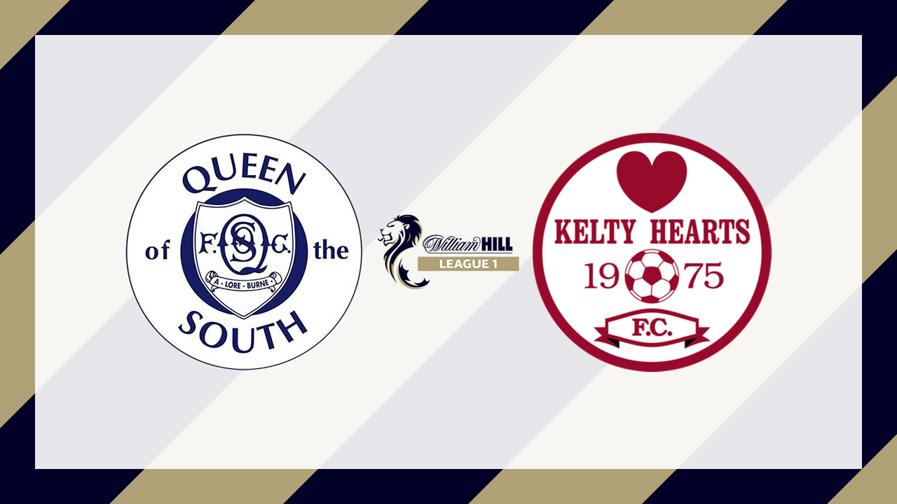 Queen of the South vs Kelty Hearts poster Queen of the South vs Kelty Hearts poster