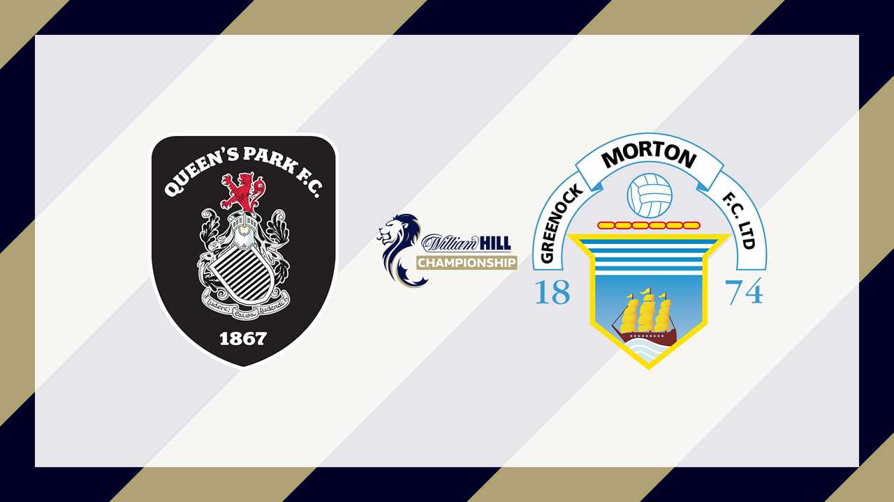 Queen's Park vs Greenock Morton poster Queen's Park vs Greenock Morton poster