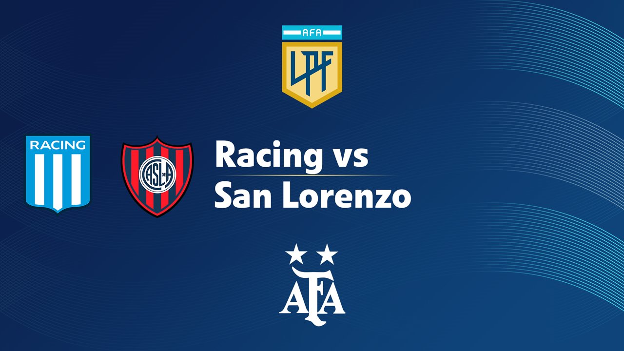 Racing Club vs San Lorenzo poster Racing Club vs San Lorenzo poster
