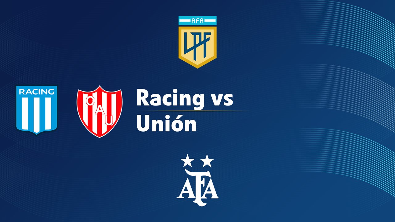 Racing Club vs Unión poster Racing Club vs Unión poster