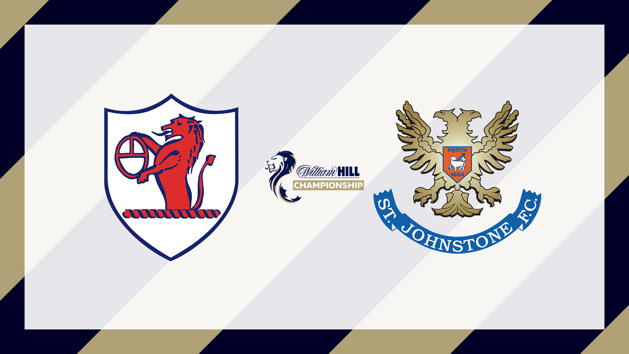 Raith Rovers vs St Johnstone poster Raith Rovers vs St Johnstone poster