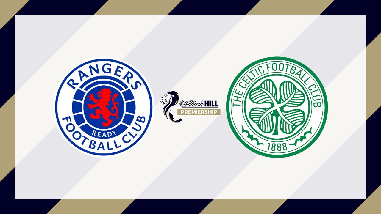 Rangers vs Celtic poster