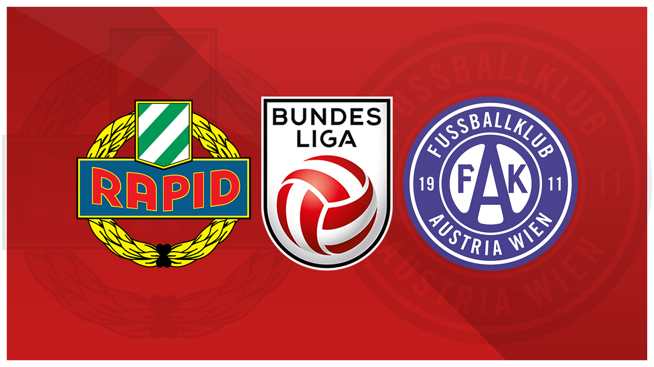 Rapid Vienna vs Austria Vienna poster Rapid Vienna vs Austria Vienna poster