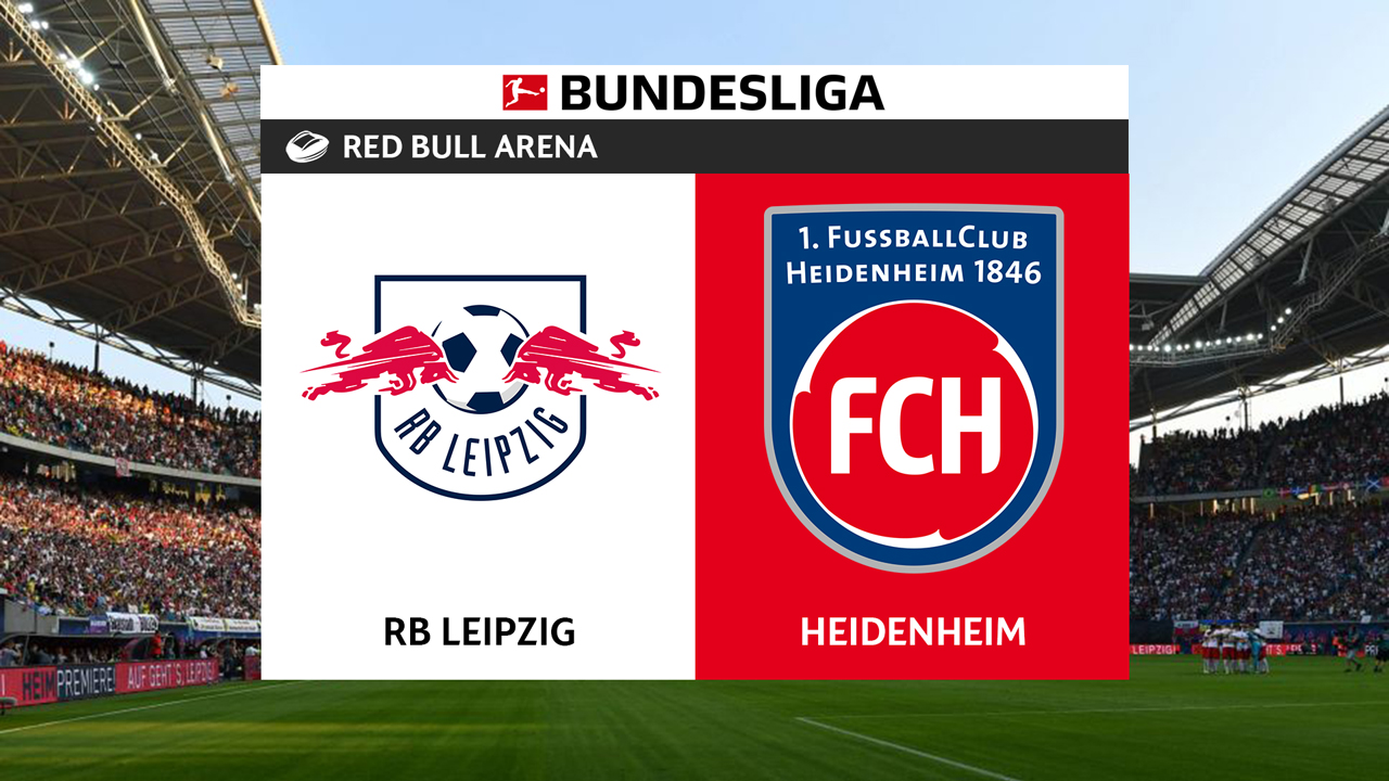 RB Leipzig vs FC Heidenheim poster