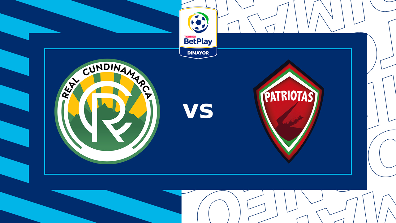 Real Cundinamarca vs Patriotas Boyacá poster Real Cundinamarca vs Patriotas Boyacá poster