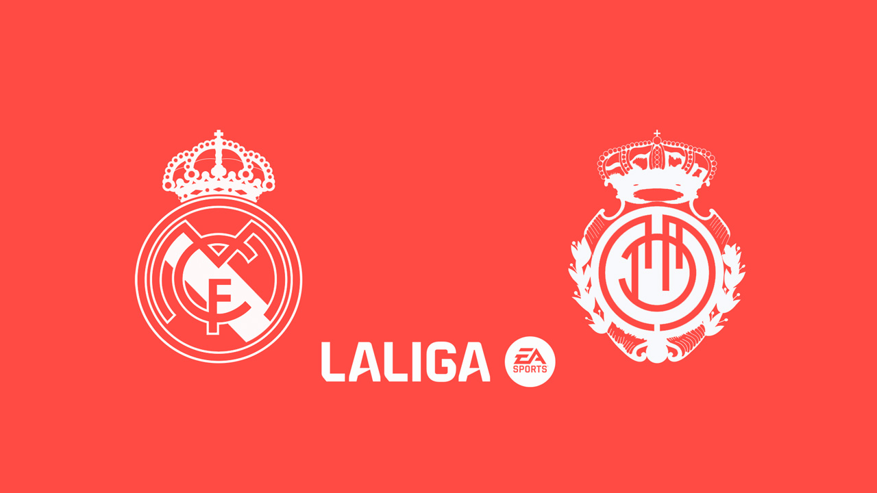 Real Madrid vs Mallorca poster