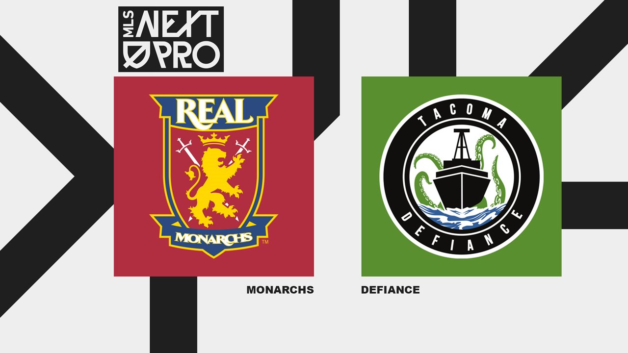 Real Monarchs vs Tacoma Defiance poster Real Monarchs vs Tacoma Defiance poster