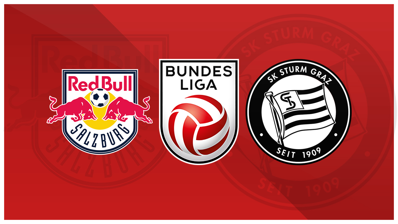 Red Bull Salzburg vs Sturm Graz poster Red Bull Salzburg vs Sturm Graz poster