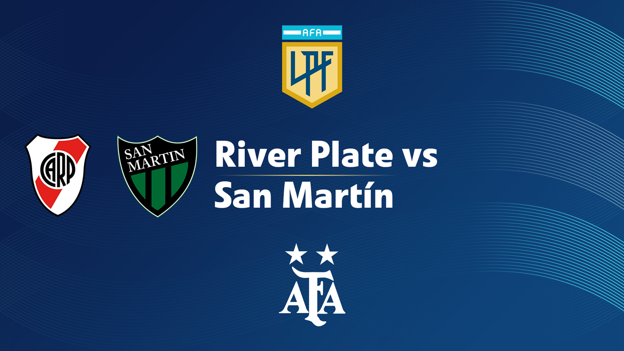 River Plate vs San Martín de San Juan poster