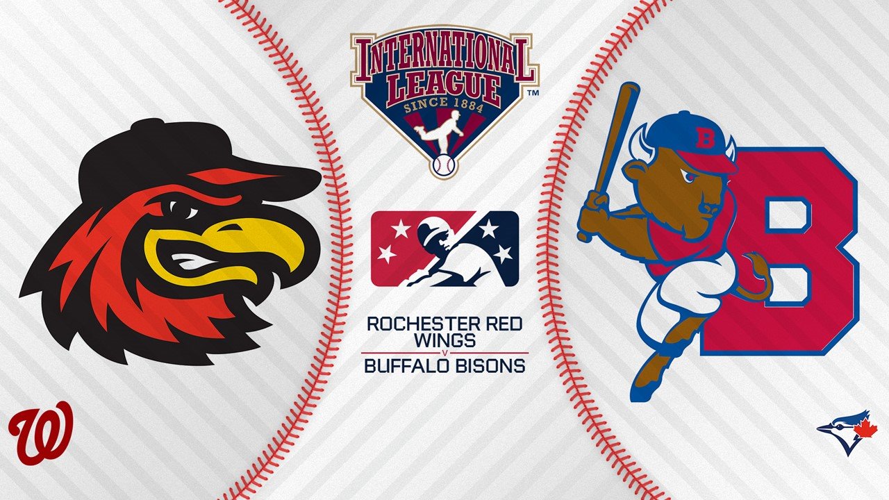 Rochester Red Wings vs Buffalo Bisons poster Rochester Red Wings vs Buffalo Bisons poster