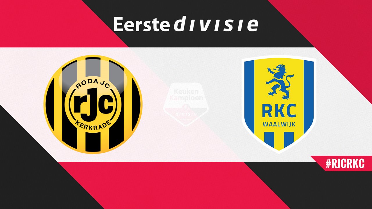 Roda JC vs RKC Waalwijk poster Roda JC vs RKC Waalwijk poster