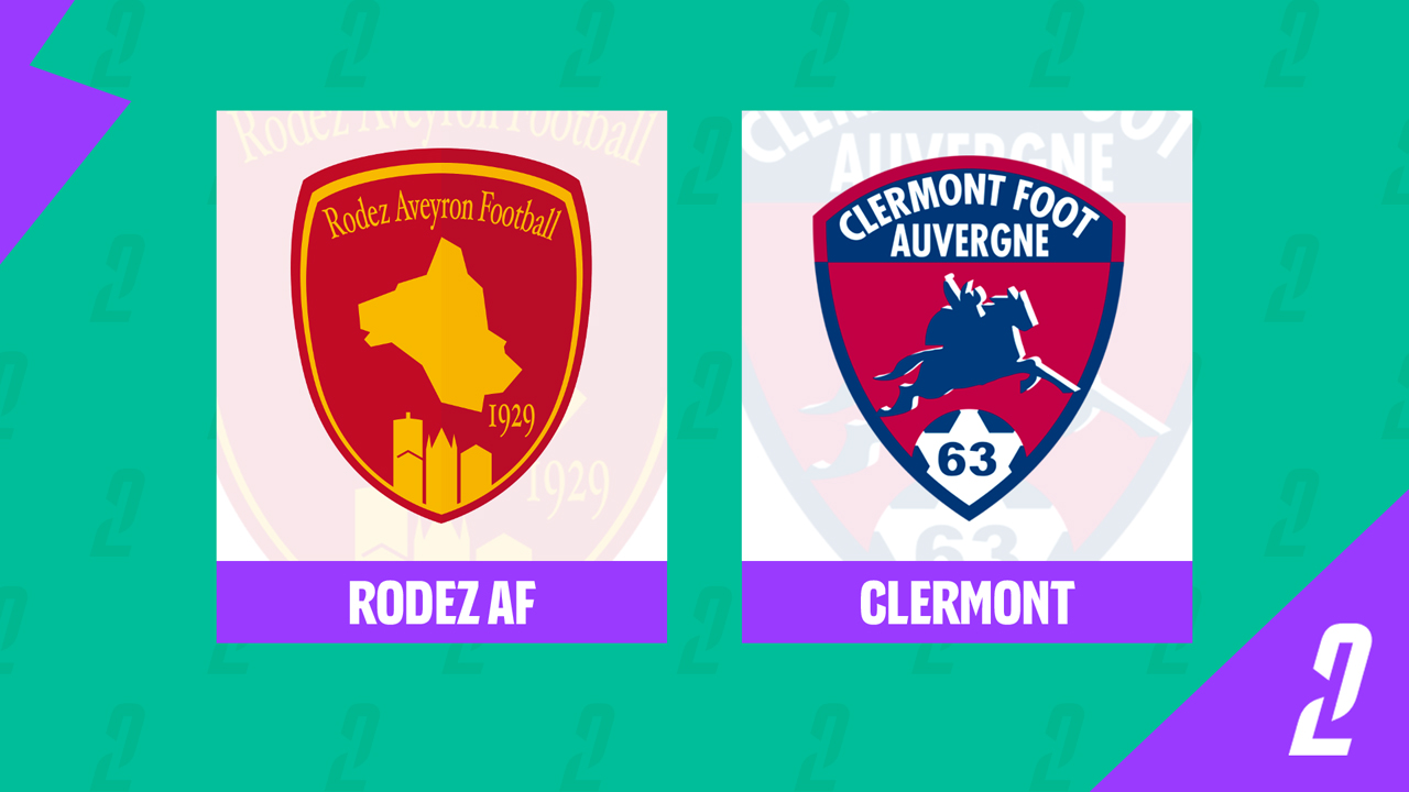 Rodez AF vs Clermont Foot poster Rodez AF vs Clermont Foot poster