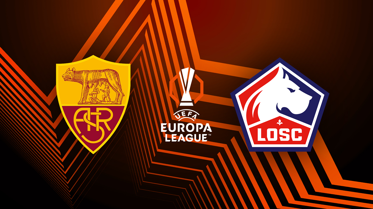 Roma vs Lille poster Roma vs Lille poster