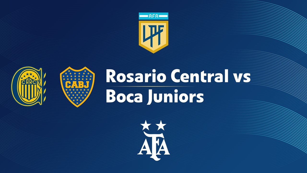 Rosario Central vs Boca Juniors poster Rosario Central vs Boca Juniors poster