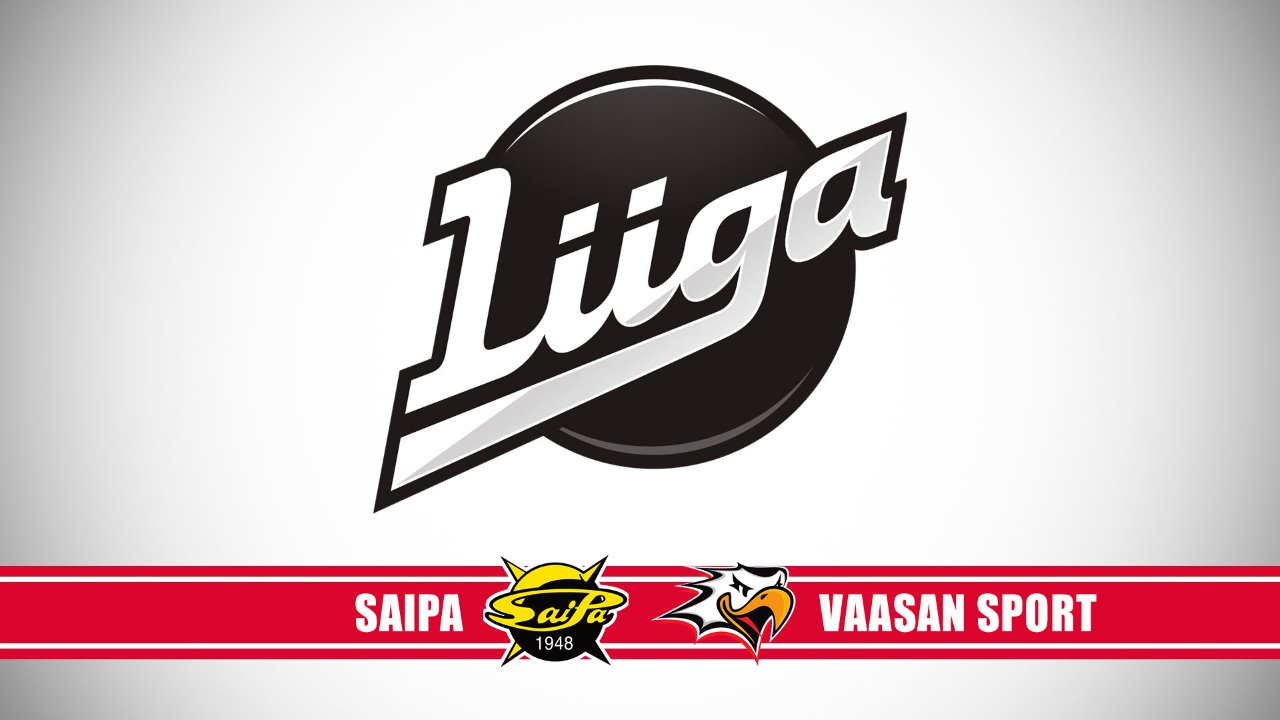 SaiPa vs Vaasan Sport poster SaiPa vs Vaasan Sport poster