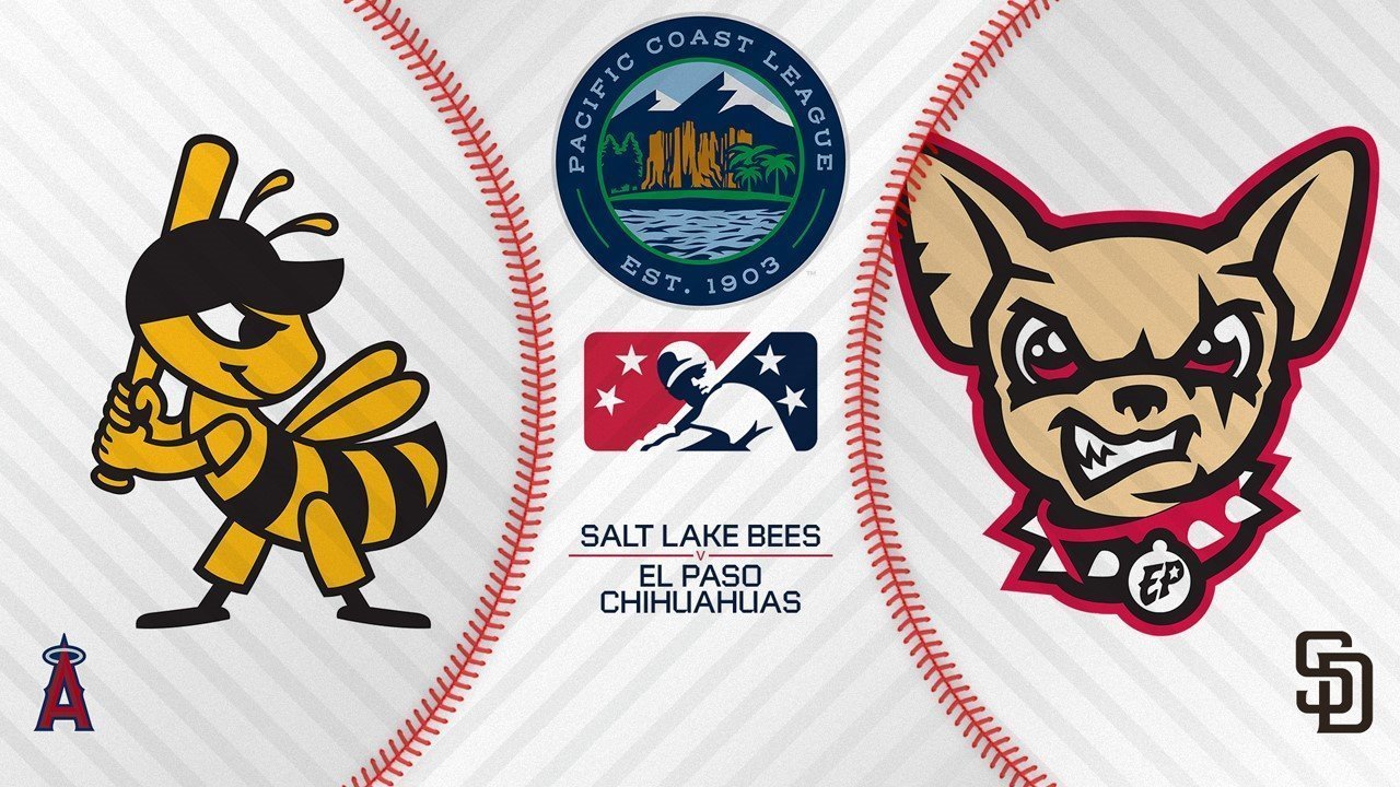 Salt Lake Bees vs El Paso Chihuahuas poster Salt Lake Bees vs El Paso Chihuahuas poster
