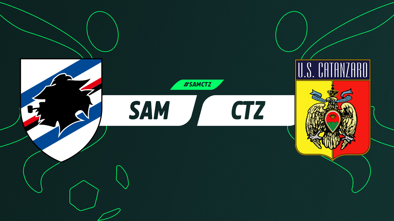 Sampdoria vs Catanzaro poster Sampdoria vs Catanzaro poster