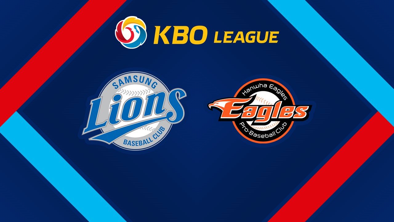Samsung Lions vs Hanwha Eagles poster Samsung Lions vs Hanwha Eagles poster