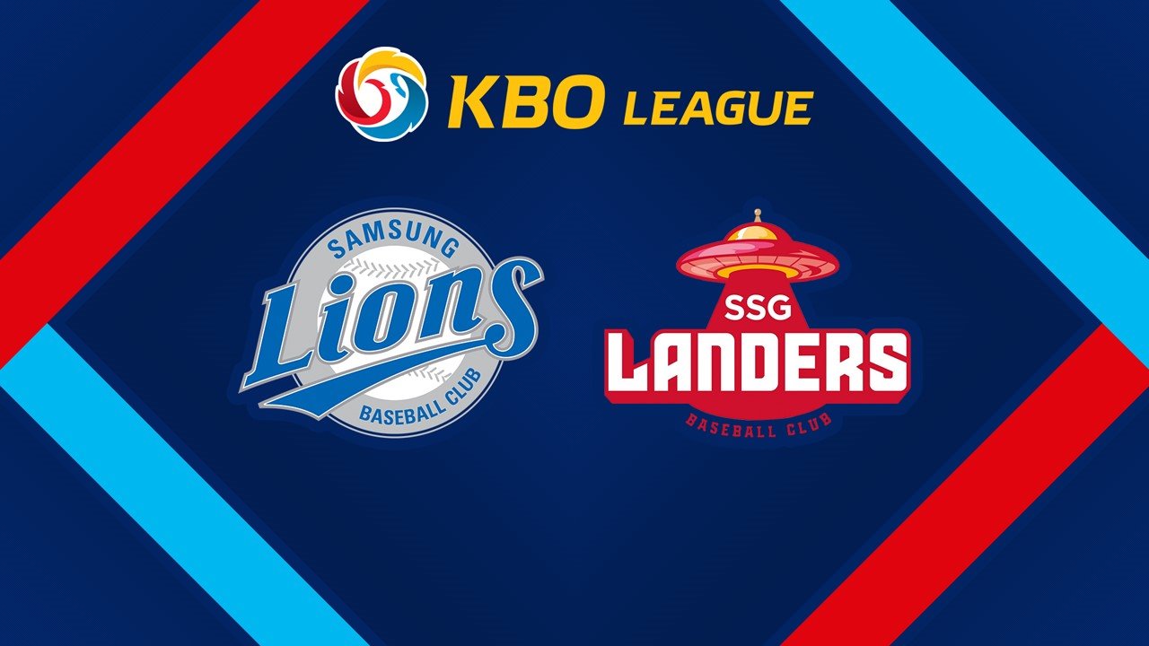 Samsung Lions vs SSG Landers poster Samsung Lions vs SSG Landers poster