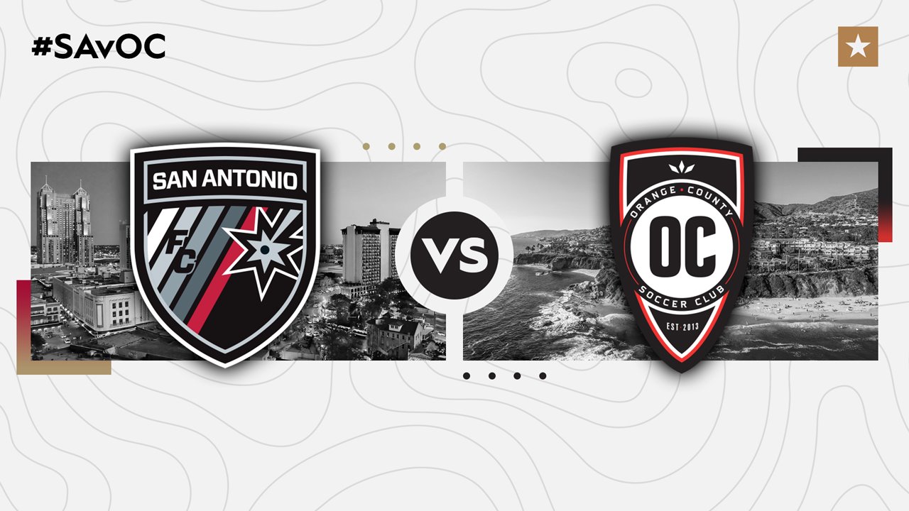 San Antonio vs Orange County SC poster San Antonio vs Orange County SC poster
