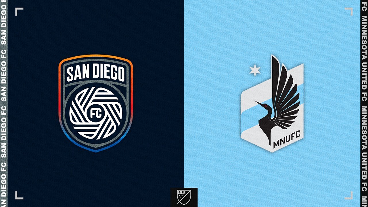San Diego FC vs Minnesota United poster San Diego FC vs Minnesota United poster