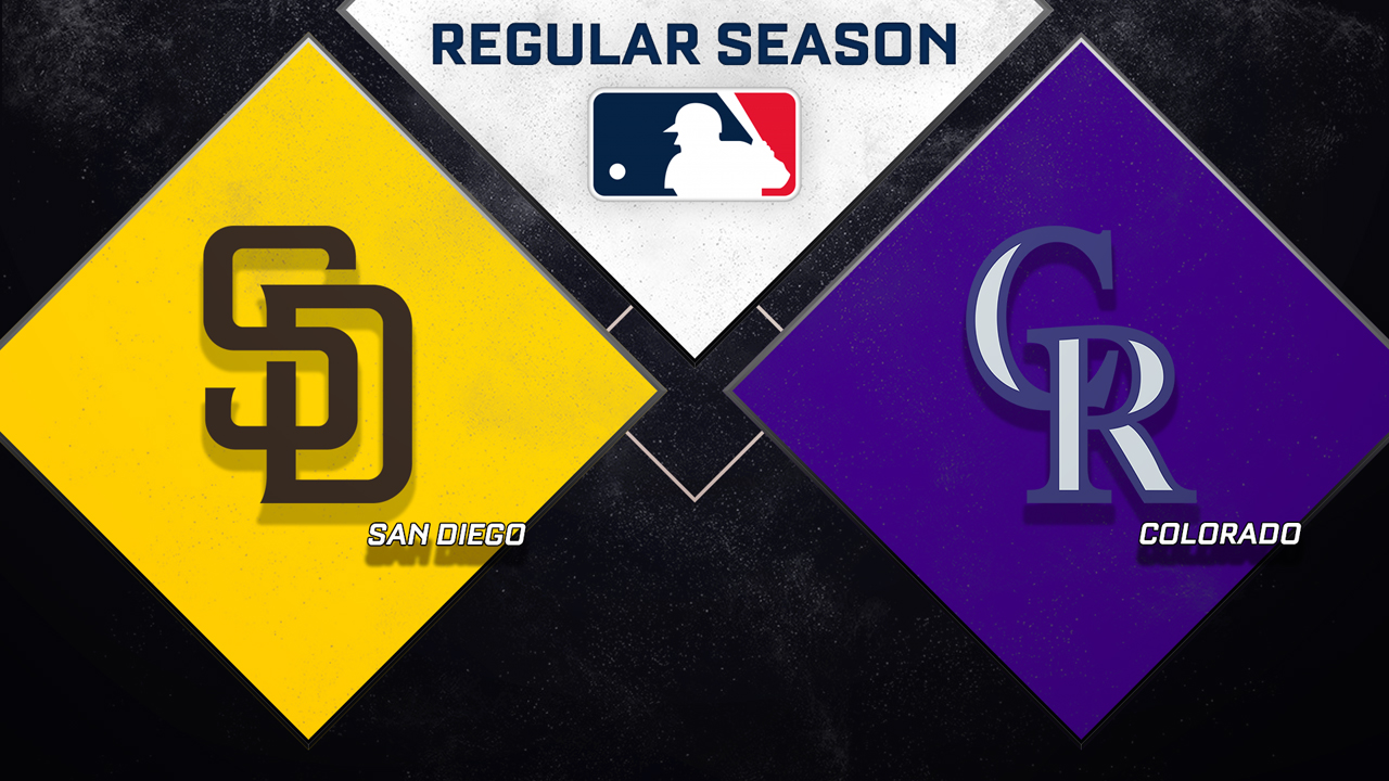 San Diego Padres vs Colorado Rockies poster San Diego Padres vs Colorado Rockies poster