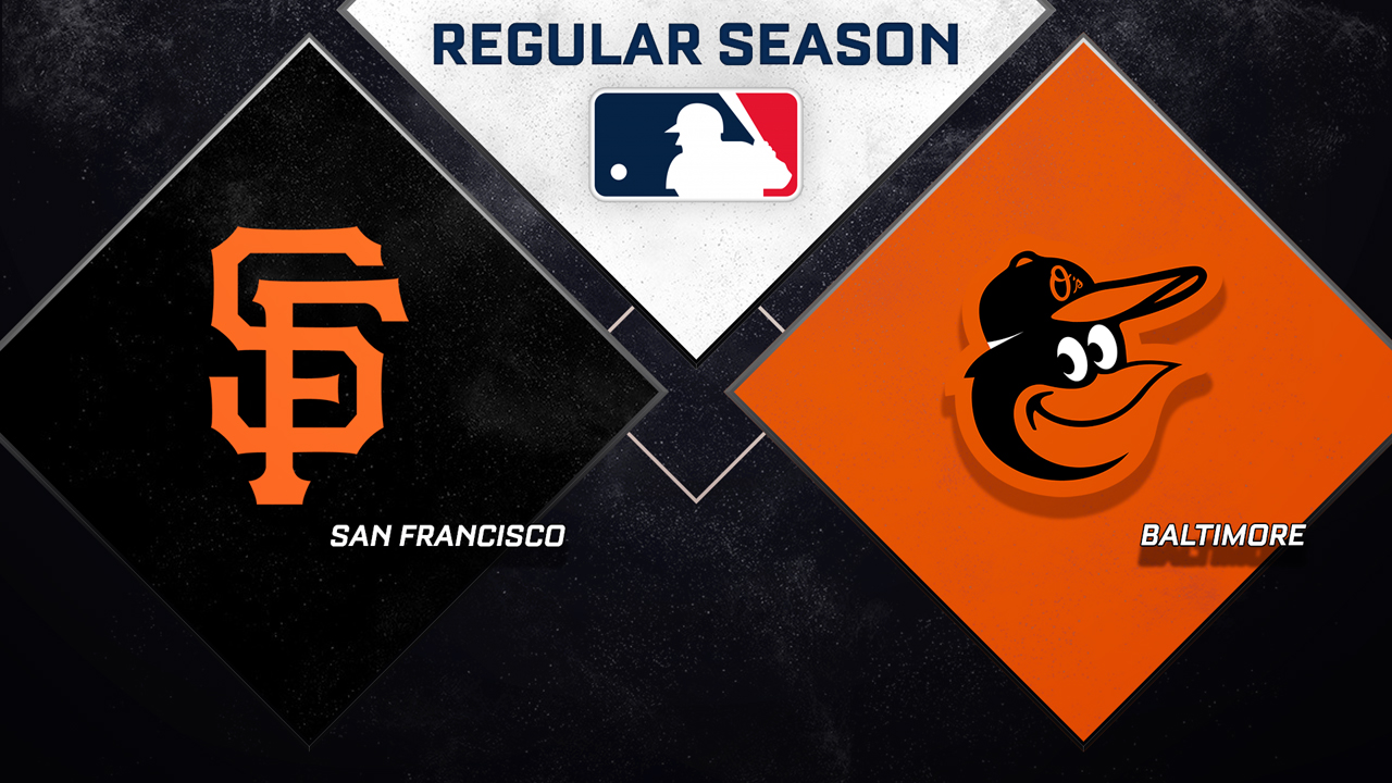 San Francisco Giants vs Baltimore Orioles poster