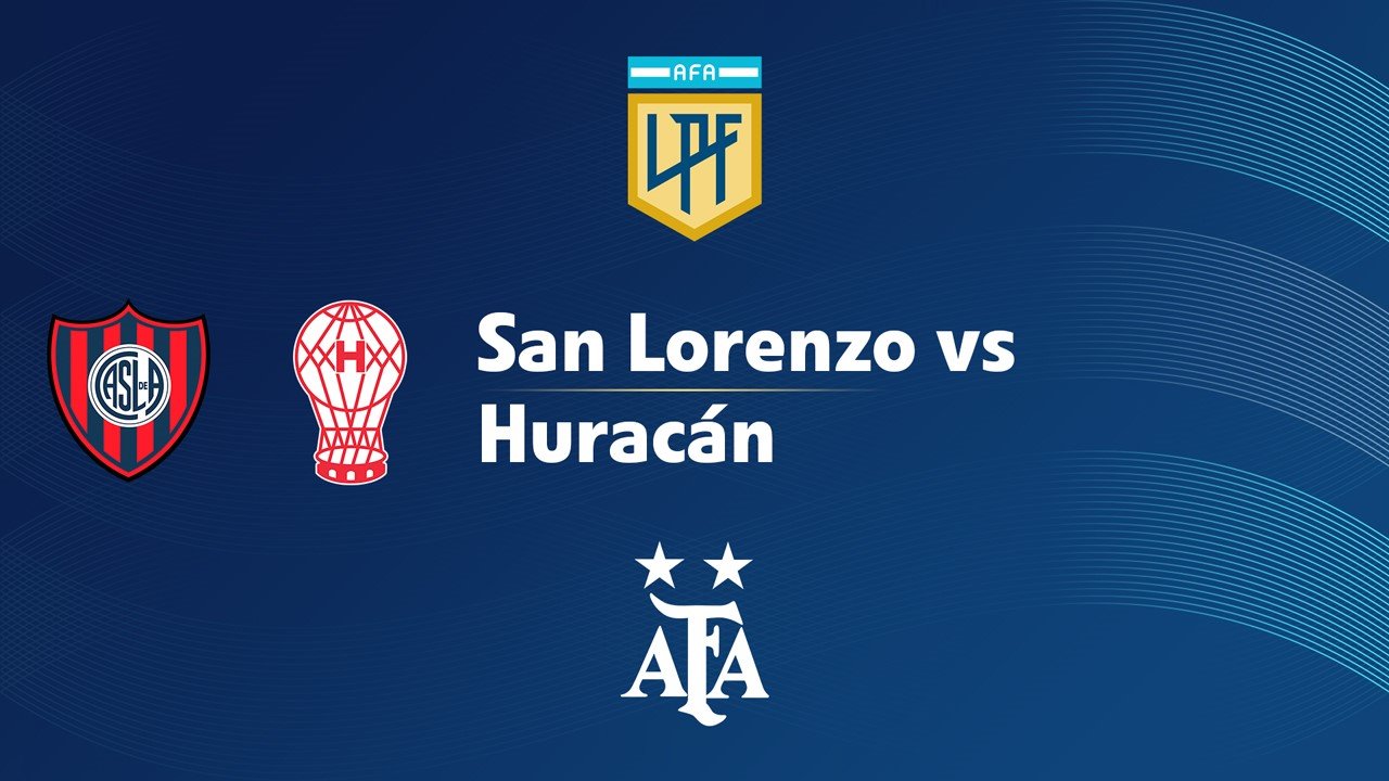 San Lorenzo vs Huracán poster San Lorenzo vs Huracán poster