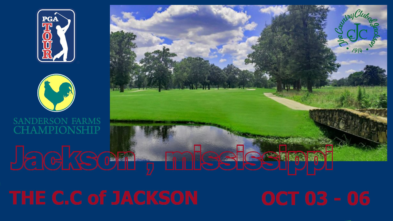 Sanderson Farms Championship Round 1 poster Sanderson Farms Championship Round 1 poster