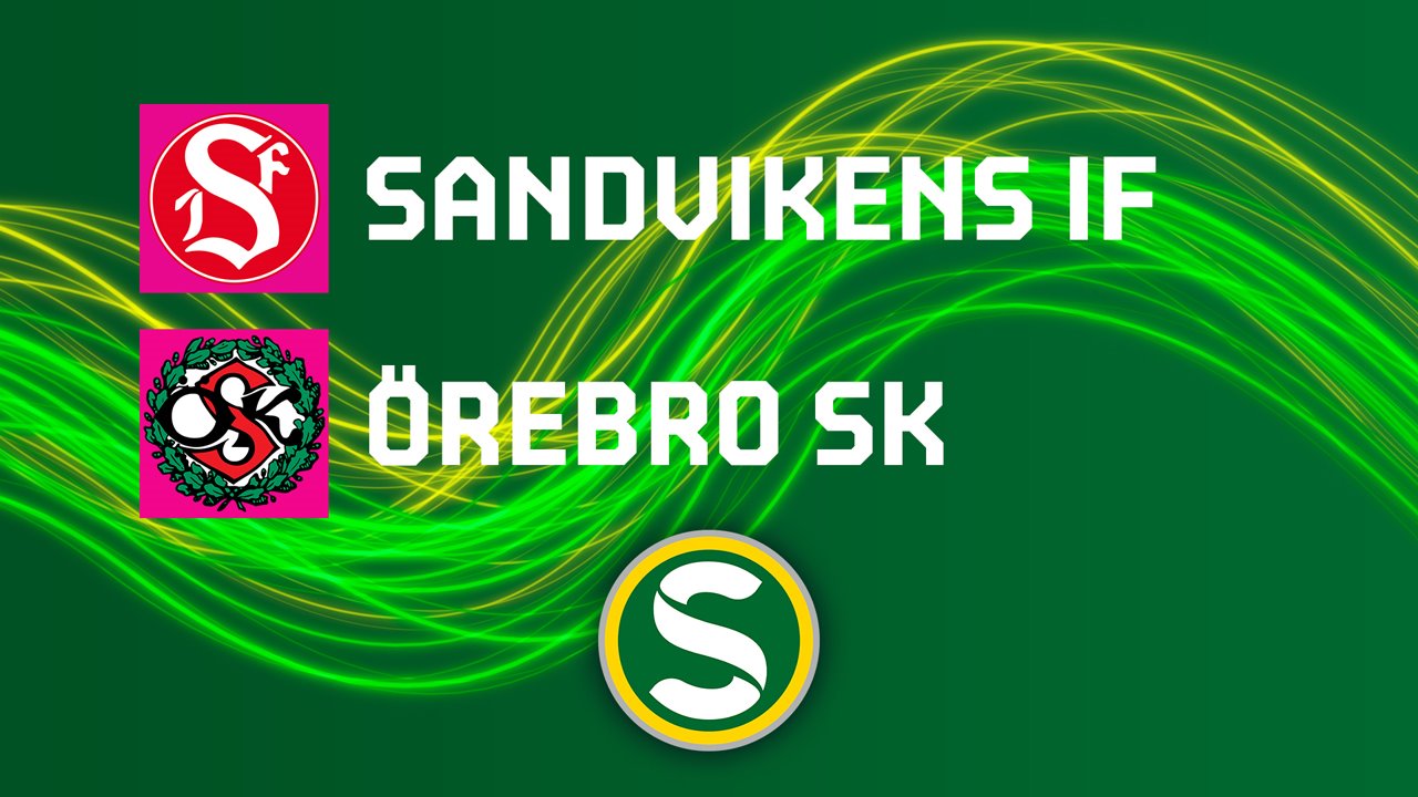 Sandvikens vs Oerebro poster Sandvikens vs Oerebro poster