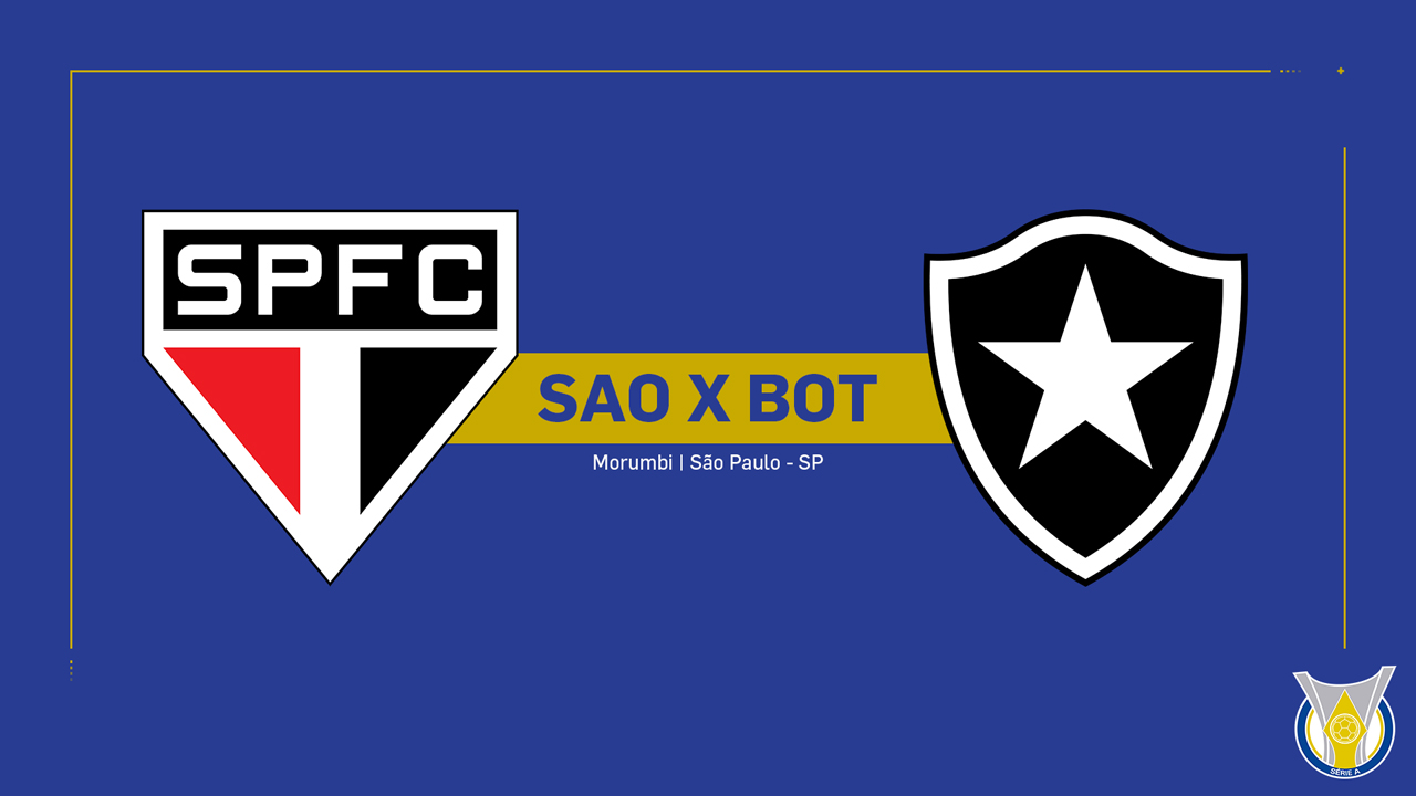 São Paulo vs Botafogo poster São Paulo vs Botafogo poster