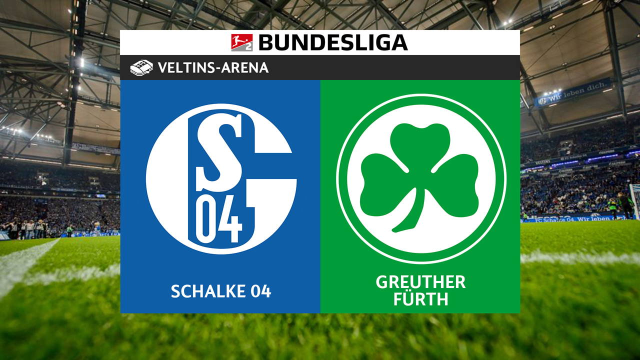 Schalke 04 vs Greuther Fürth poster