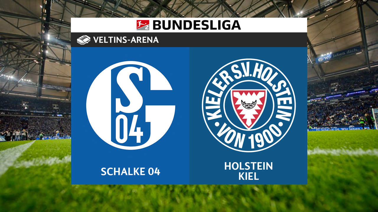 Schalke 04 vs Holstein Kiel poster Schalke 04 vs Holstein Kiel poster