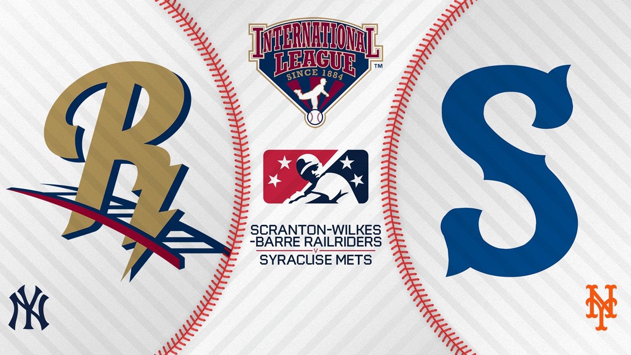 Scranton-Wilkes-Barre RailRiders vs Syracuse Mets poster Scranton-Wilkes-Barre RailRiders vs Syracuse Mets poster
