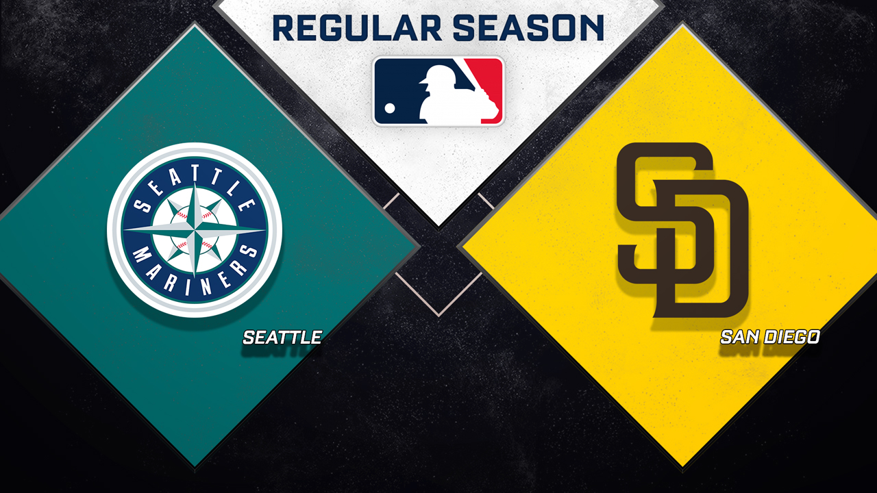 Seattle Mariners vs San Diego Padres poster Seattle Mariners vs San Diego Padres poster