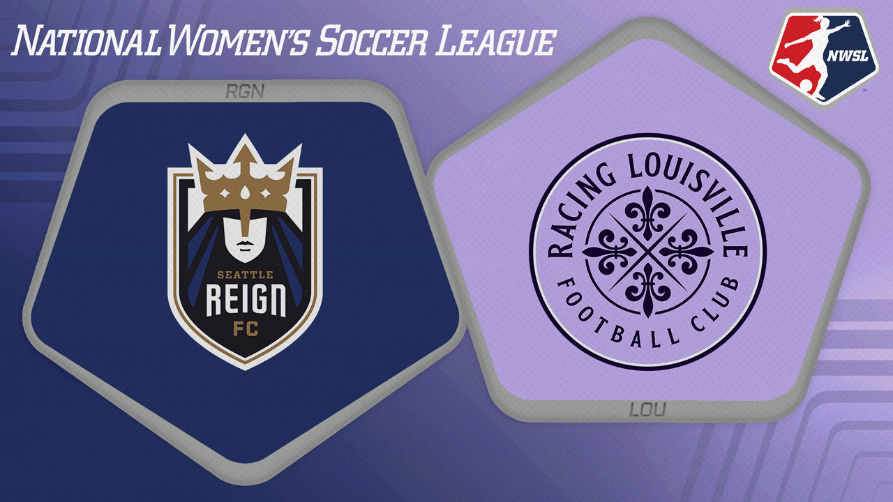 Seattle Reign vs Racing Louisville poster Seattle Reign vs Racing Louisville poster