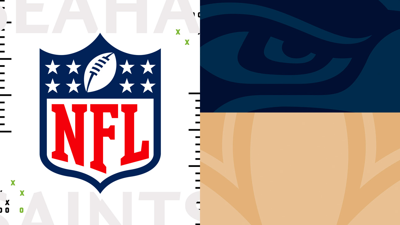 Seattle Seahawks vs New Orleans Saints poster Seattle Seahawks vs New Orleans Saints poster